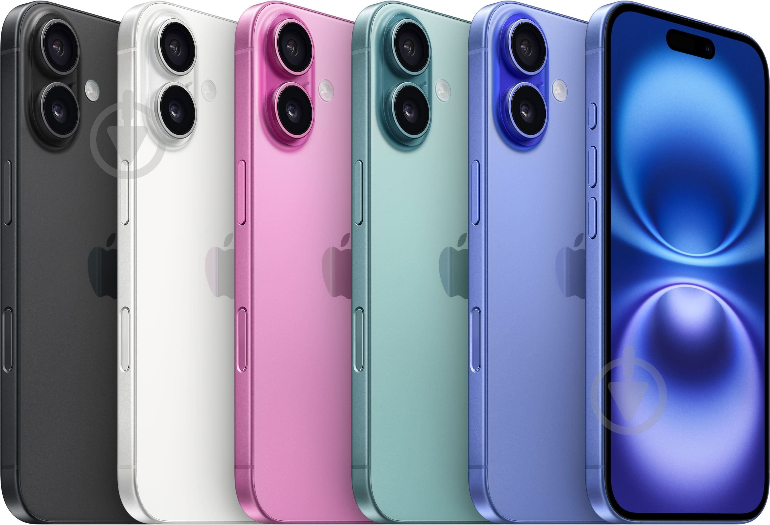 Смартфон Apple iPhone 16 128GB teal (MYED3SX/A) - фото 6