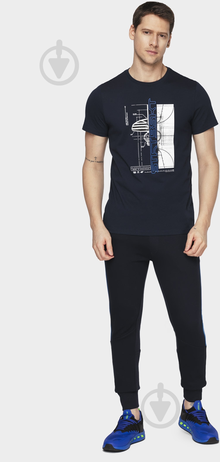 Брюки 4F D4L20-SPMD208-30S р. S синий - фото 3