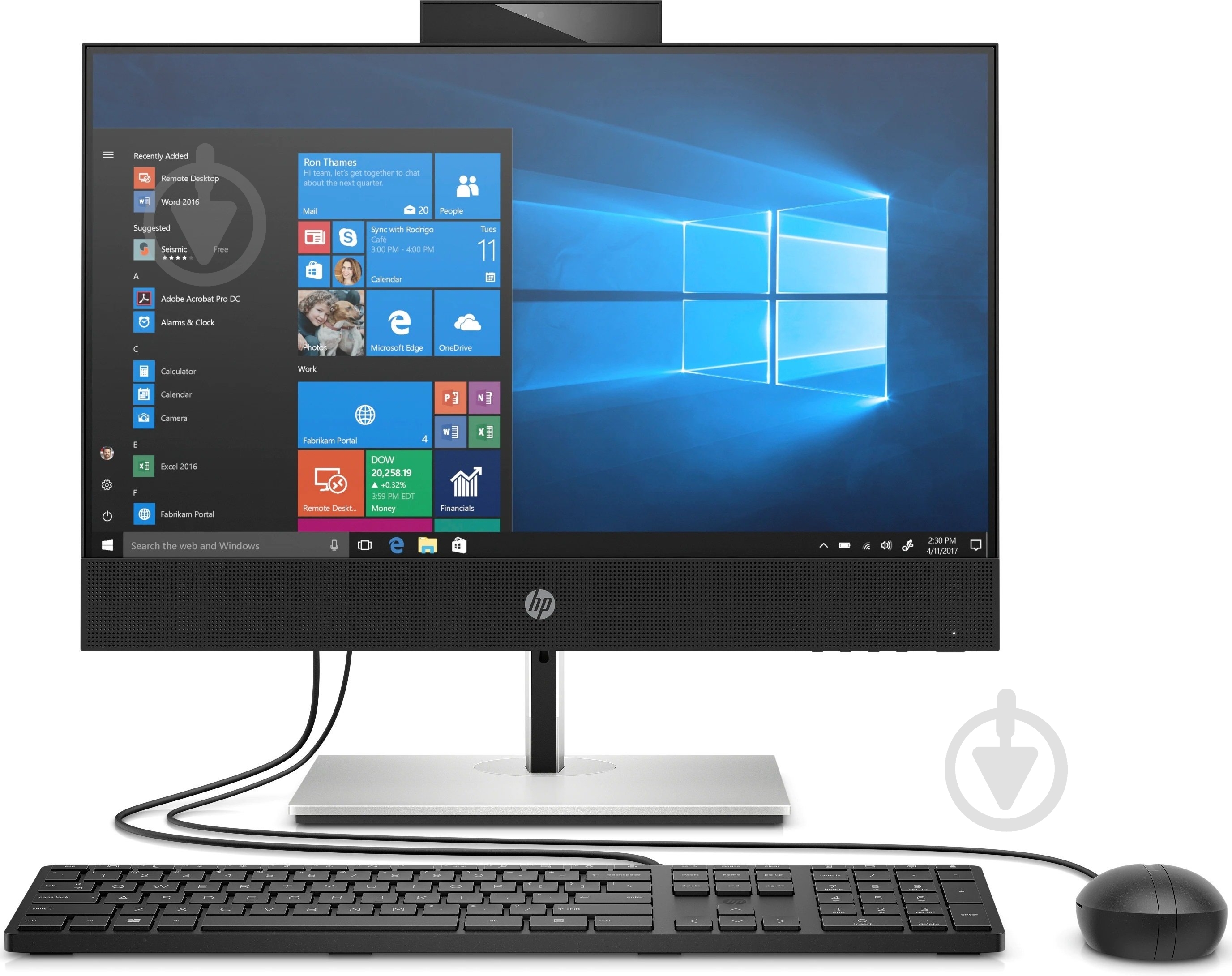Моноблок HP ProOne 600 G6 23,8 (1D2H7EA) black - фото 3 Моноблок HP ProOne 600 G6 23,8 (1D2H7EA) black - фото 3