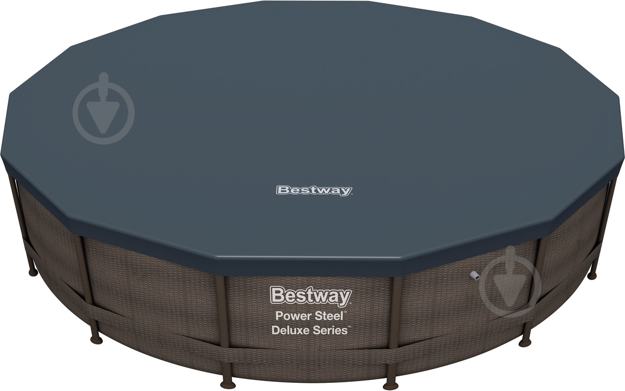 Бассейн каркасный Bestway Deluxe 427х107 см 56664 - фото 1