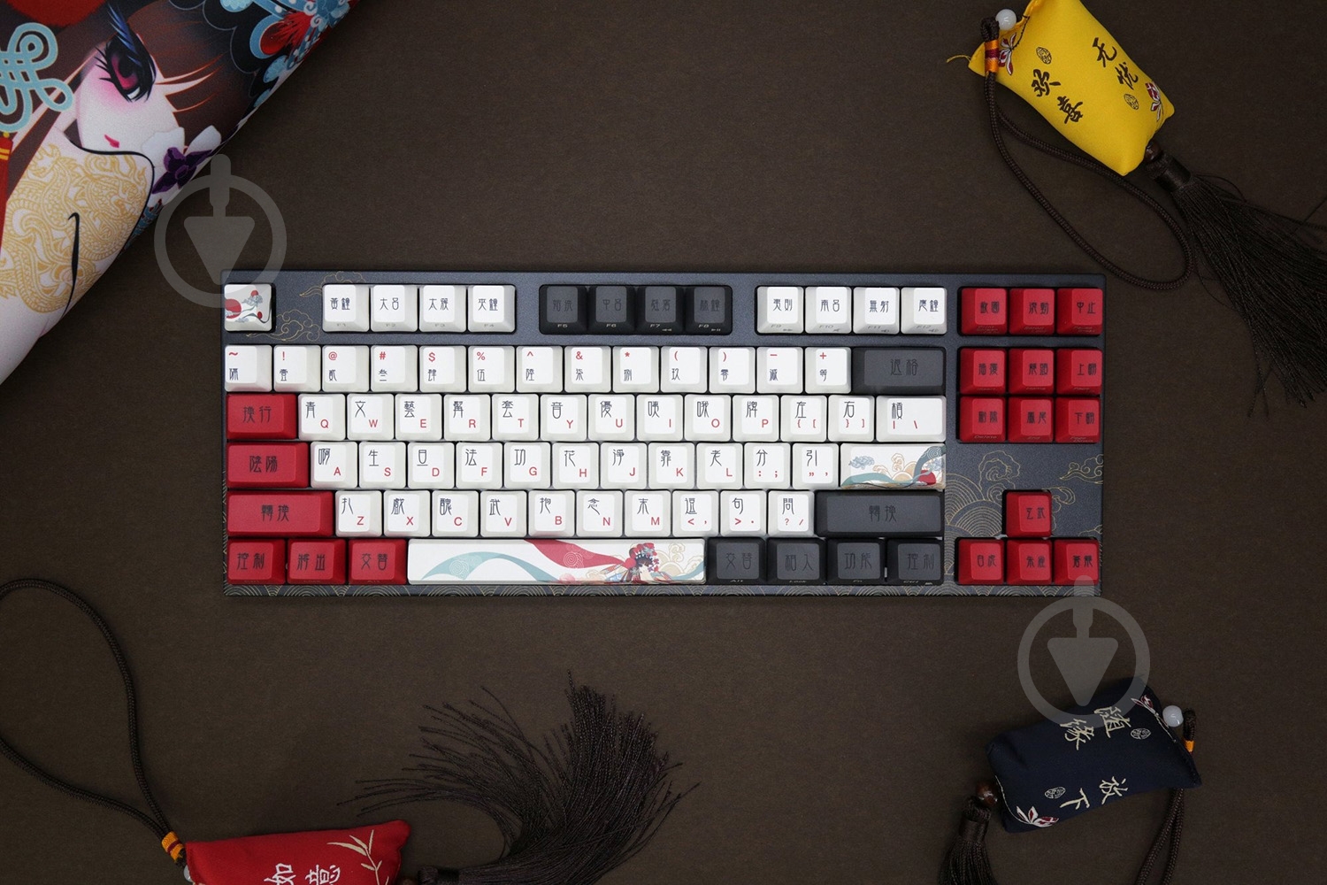 Клавиатура Varmilo MA87M V2 Peking Opera (A33A028B1A3A01A025) red - фото 17 Клавиатура Varmilo MA87M V2 Peking Opera (A33A028B1A3A01A025) red - фото 17
