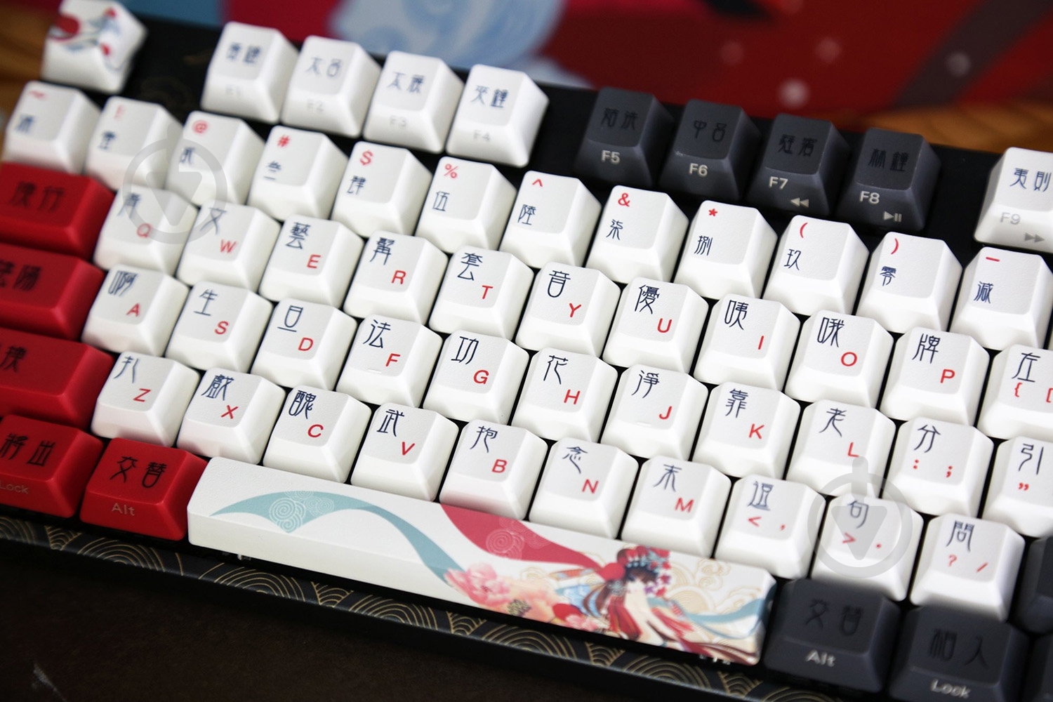 Клавиатура Varmilo MA87M V2 Peking Opera (A33A028B1A3A01A025) red - фото 8 Клавиатура Varmilo MA87M V2 Peking Opera (A33A028B1A3A01A025) red - фото 8