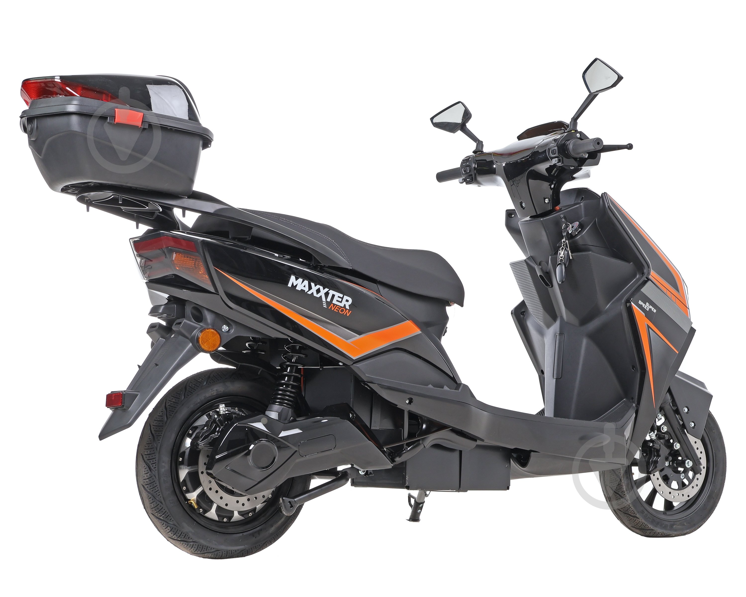 Електроскутер Maxxter NEON (Black) 2500 Вт - фото 2