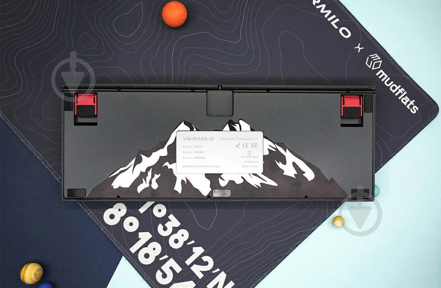Клавіатура Varmilo MA87M V2 Summit R2 EC Daisy V (A33A022A8A3A06A007) blue - фото 8 Клавіатура Varmilo MA87M V2 Summit R2 EC Daisy V (A33A022A8A3A06A007) blue - фото 8