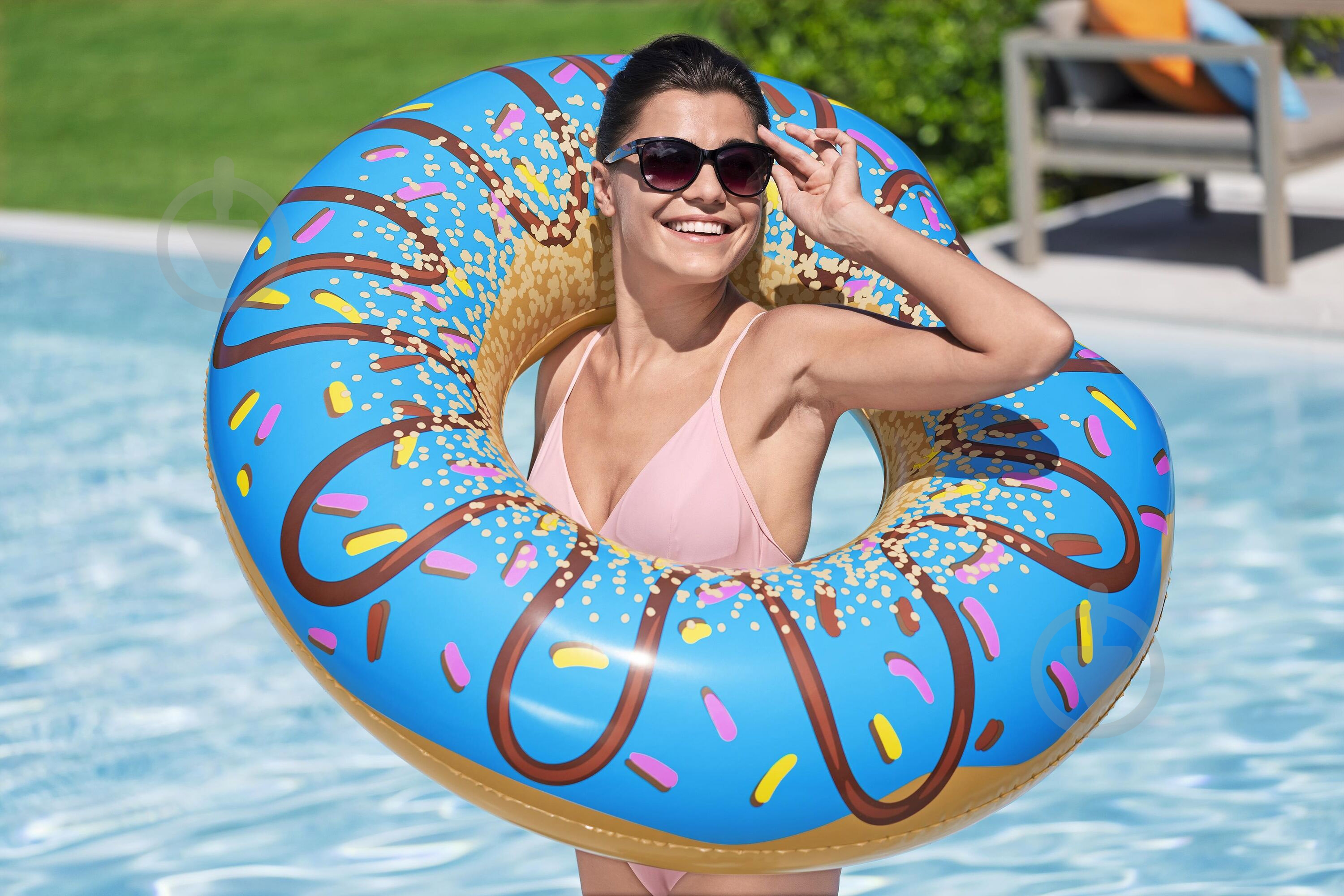 Коло надувне 107 см Пончик - фото 11