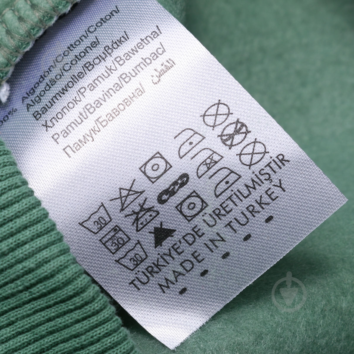 Свитшот для мальчика ALG р.140 зеленый 321417 - фото 6