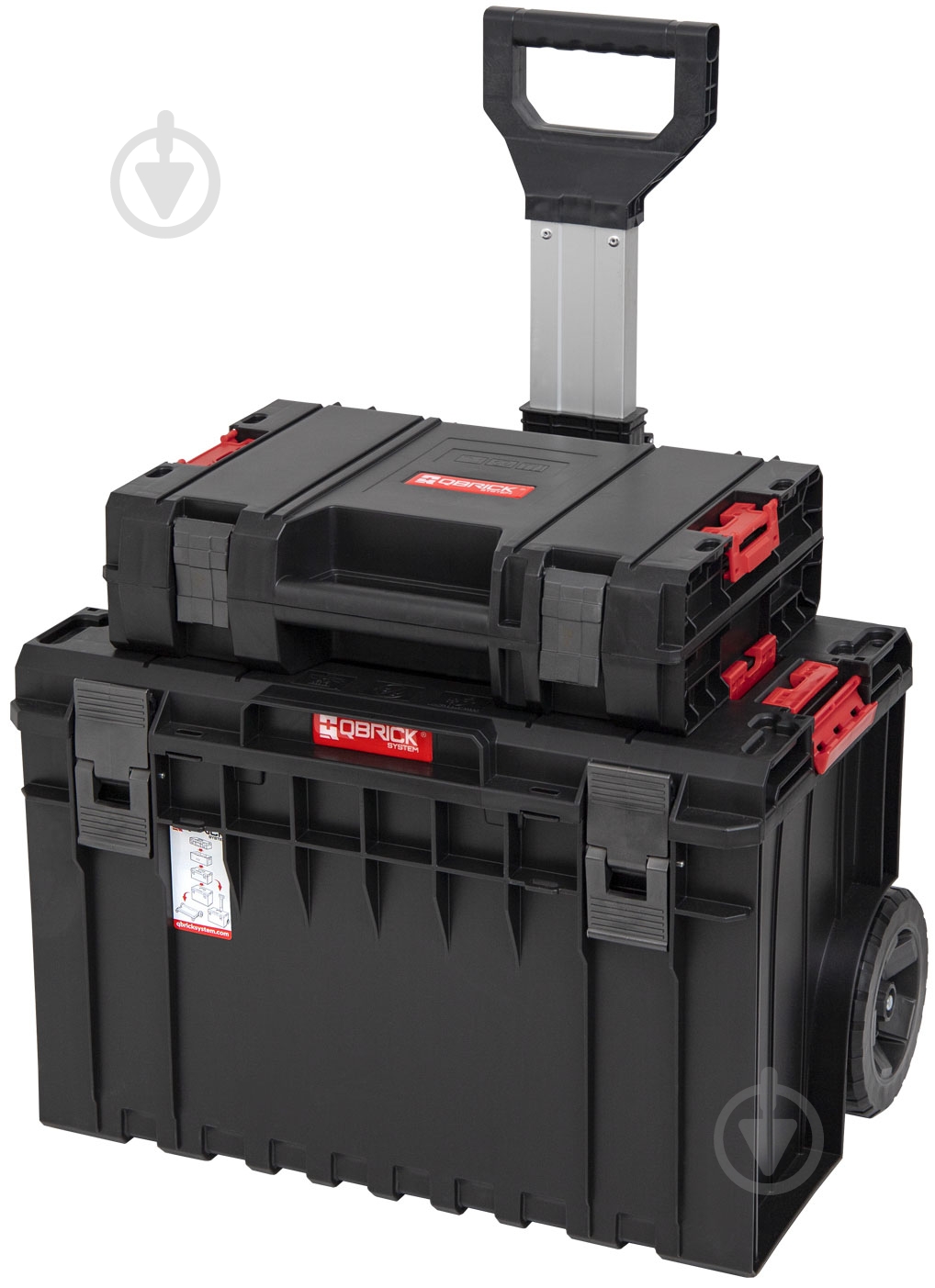 Набор ящиков для инструментов QBRICK SYSTEM ONE CART + PRO TOOLCASE 23" - фото 1