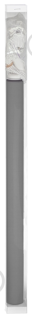 Ролета мини Rollotex ROYAL серая 111x100 см - фото 3