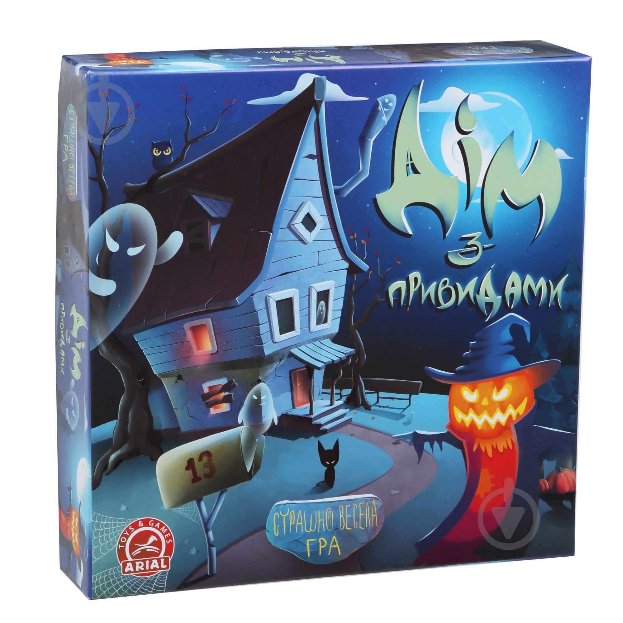 Игра настольная Arial Дом с приведениями - фото 1 Игра настольная Arial Дом с приведениями - фото 1