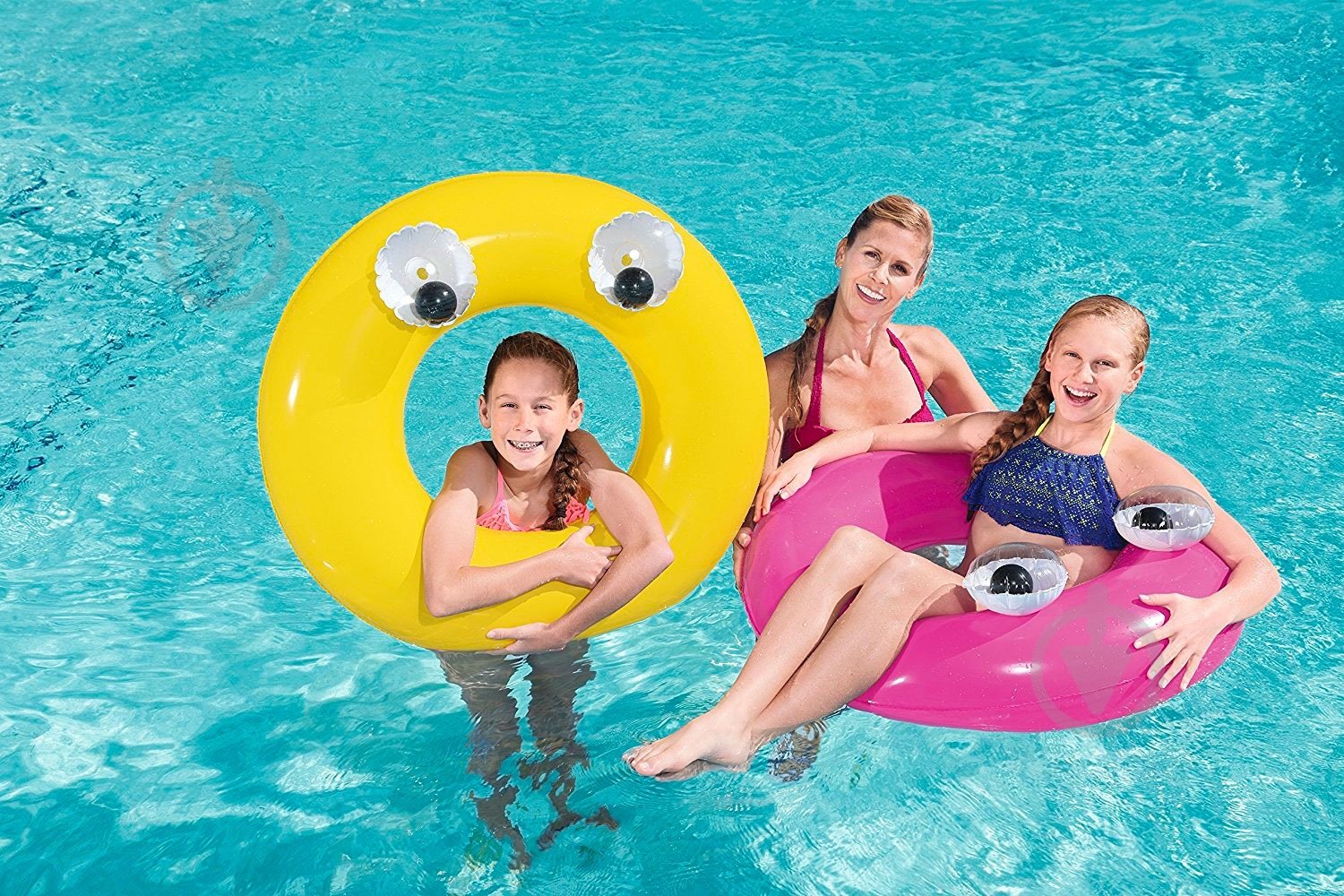 Коло надувне 91 см Очі - фото 13