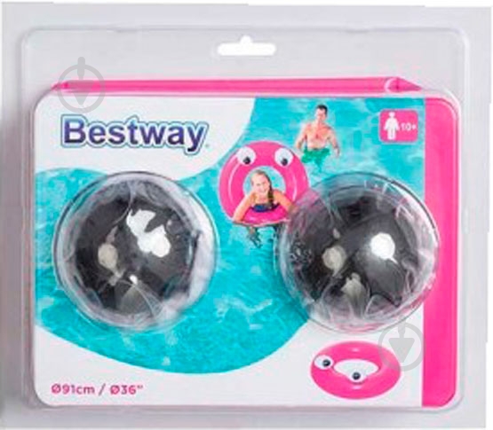 Коло надувне 91 см Очі - фото 14