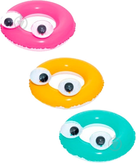 Коло надувне 91 см Очі - фото 1