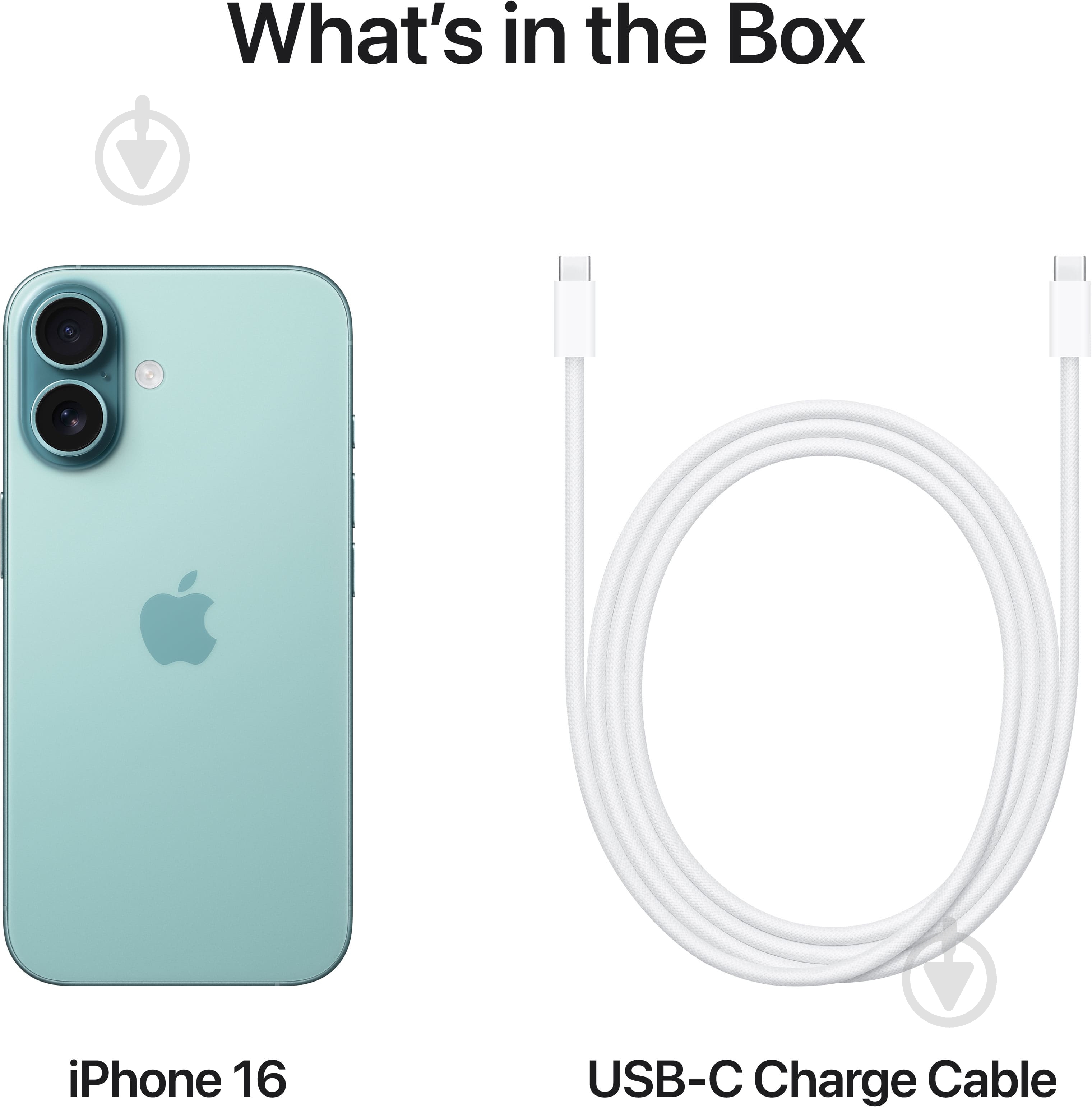 Смартфон Apple iPhone 16 512GB teal (MYEU3SX/A) - фото 9