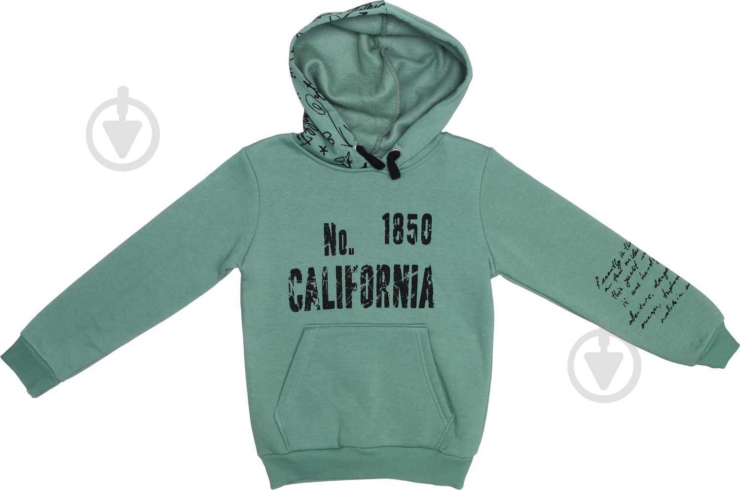 Свитшот для мальчика ALG р.152 зеленый 321417 - фото 2 Свитшот для мальчика ALG р.152 зеленый 321417 - фото 2