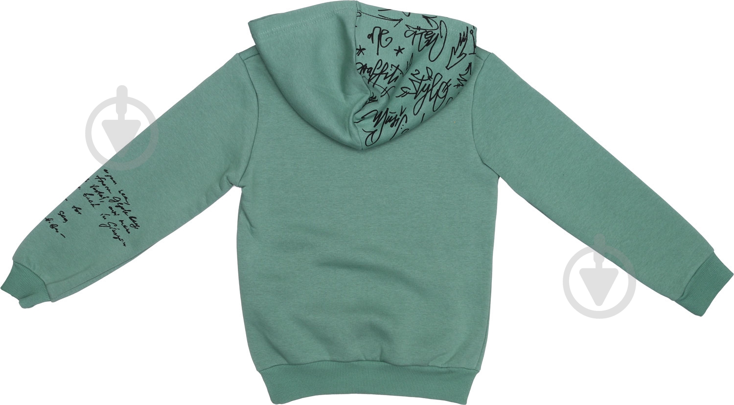 Свитшот для мальчика ALG р.152 зеленый 321417 - фото 3 Свитшот для мальчика ALG р.152 зеленый 321417 - фото 3