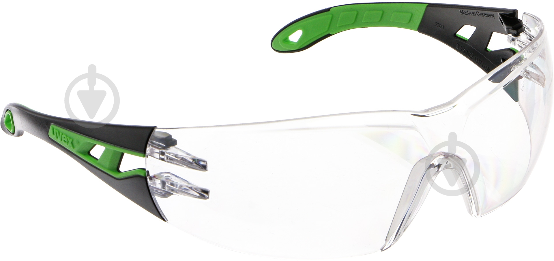 Очки защитные Uvex Pheos black/green 9192223 - фото 2