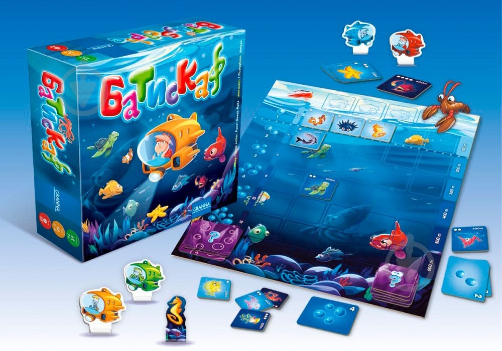 Игра настольная Granna Батискаф - фото 4 Игра настольная Granna Батискаф - фото 4