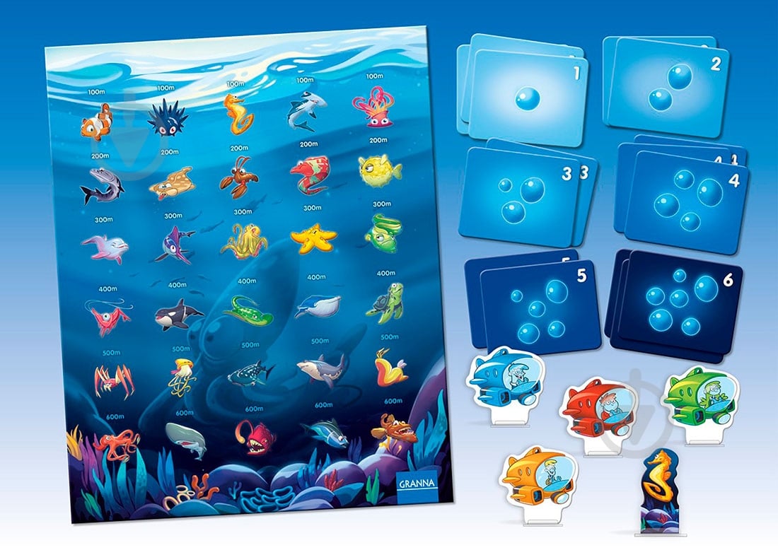 Игра настольная Granna Батискаф - фото 2 Игра настольная Granna Батискаф - фото 2