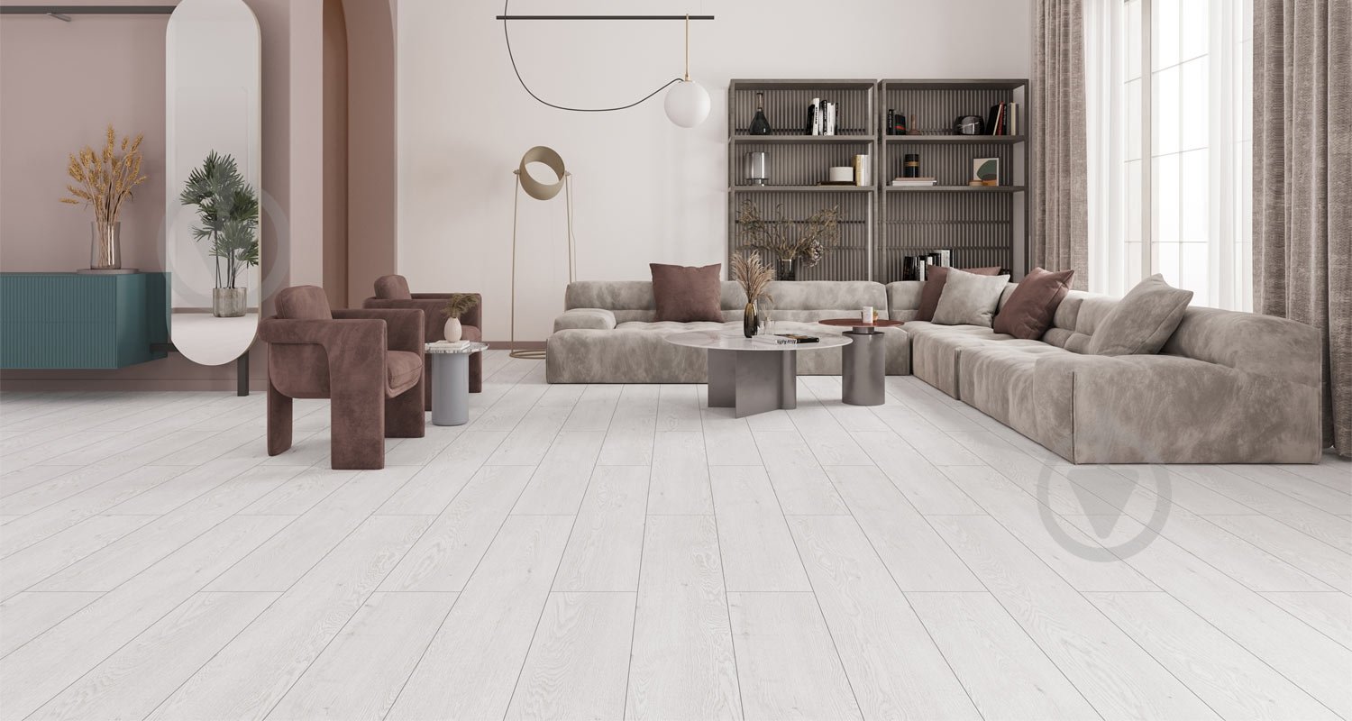 Ламінат Kastamonu Stepclic Life 4V дуб едісон 32/АС4/8 мм (KT400) - фото 2