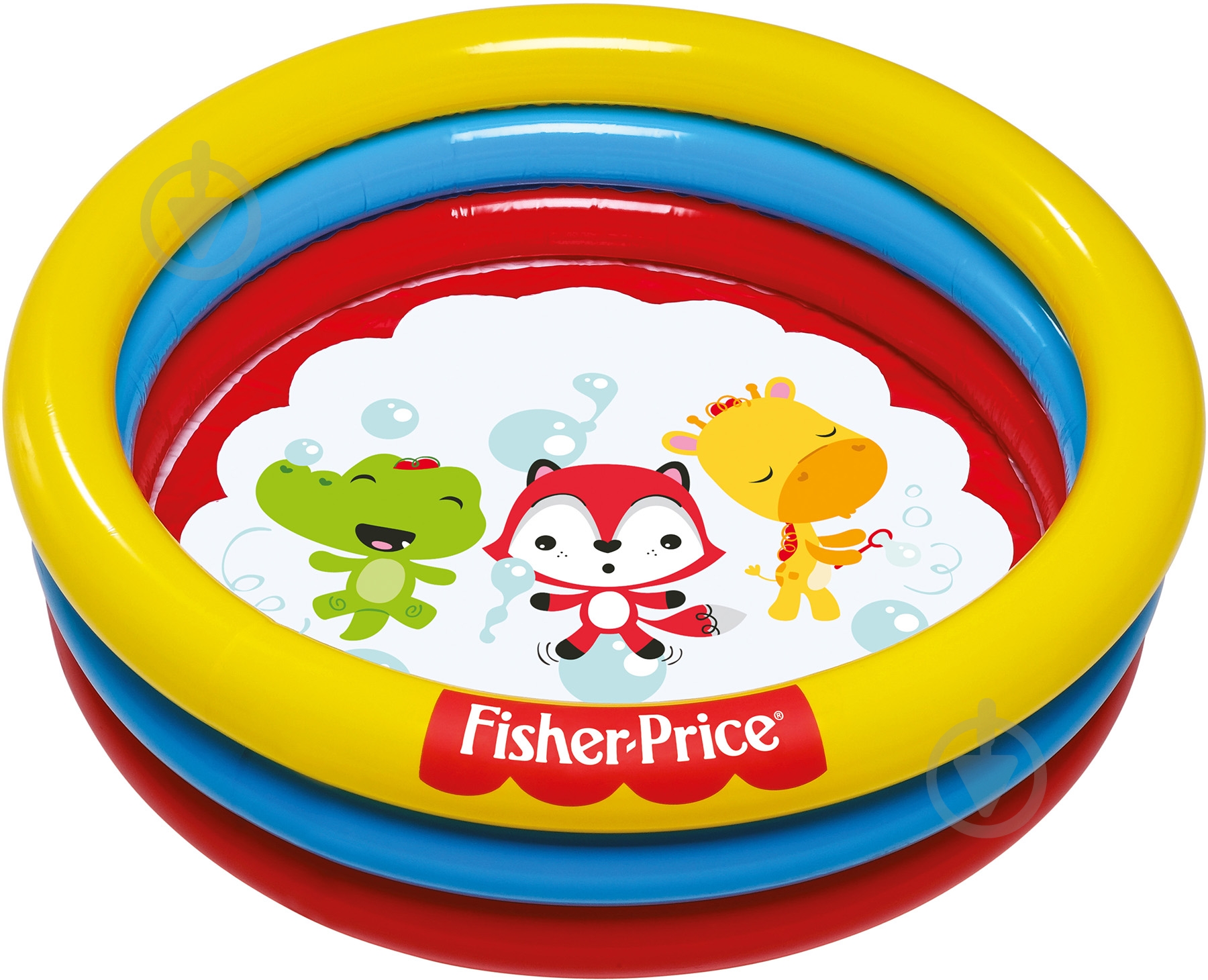 Бассейн надувной Fisher Price 91х25 см 93501 - фото 1