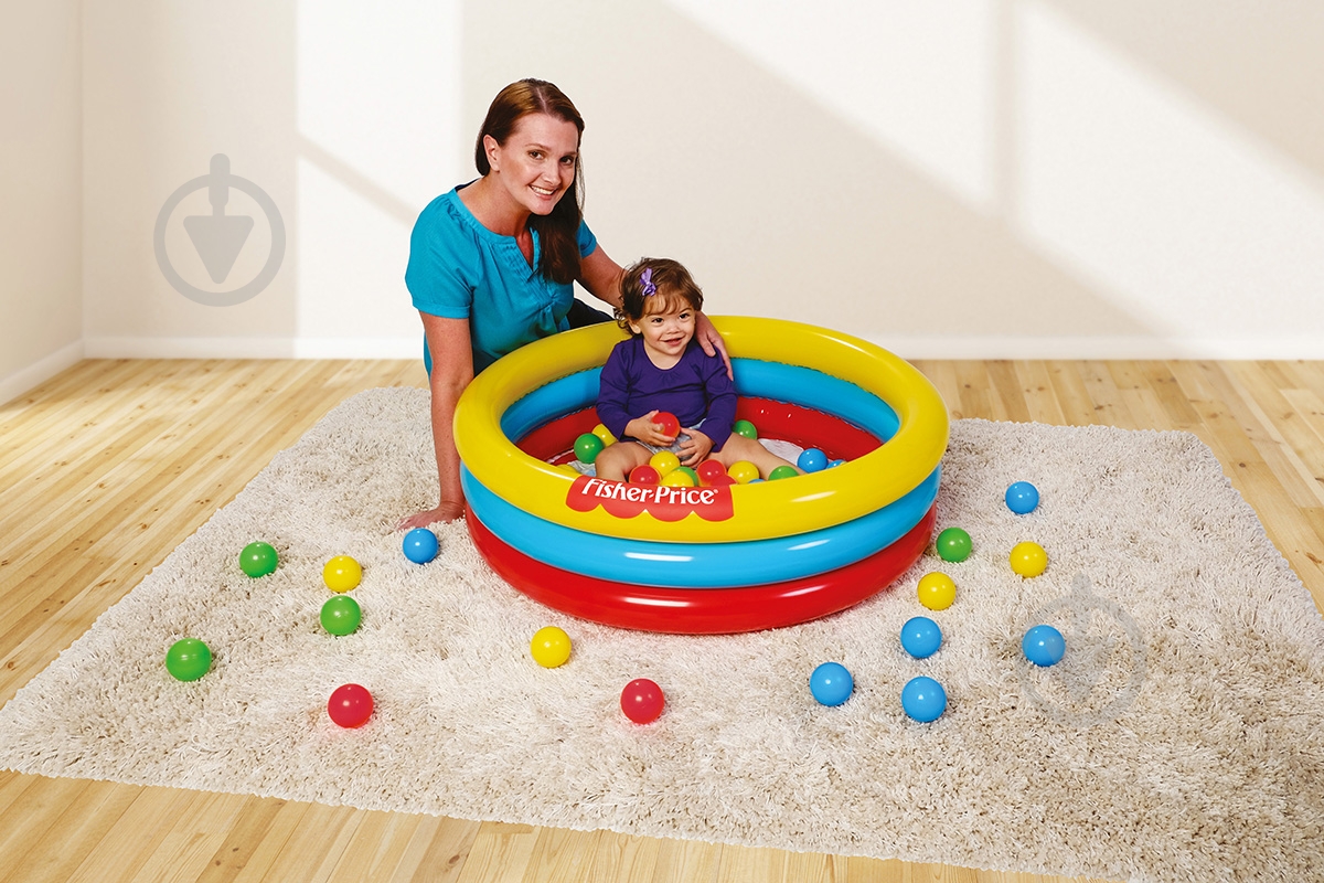 Бассейн надувной Fisher Price 91х25 см 93501 - фото 5