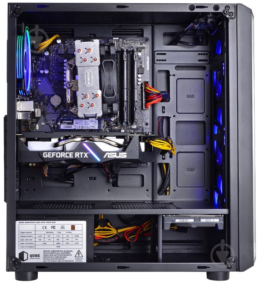 Компьютер Artline Gaming X55 (X55v42) black - фото 12