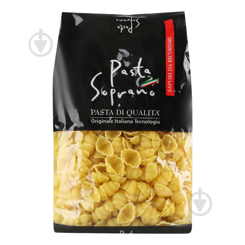 Макароны Soprano ракушка 400 г - фото 1 Макароны Soprano ракушка 400 г - фото 1