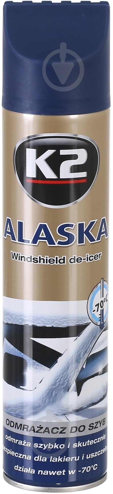 Размораживатель стекла K2 Alaska -60 °C K603 300 мл - фото 1