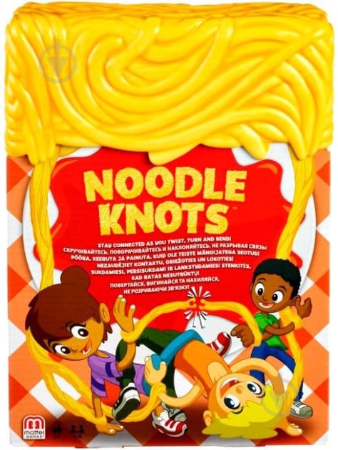 Игра настольная Mattel макаронные узелки - фото 1 Игра настольная Mattel макаронные узелки - фото 1