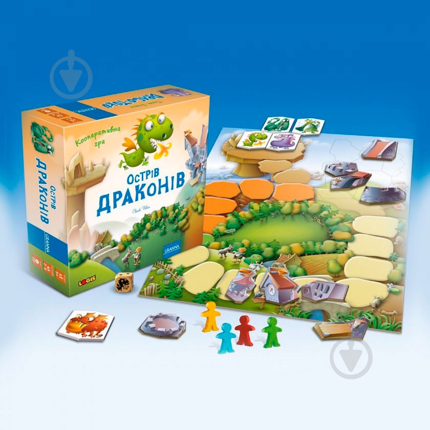 Игра настольная Granna Остров драконов - фото 2