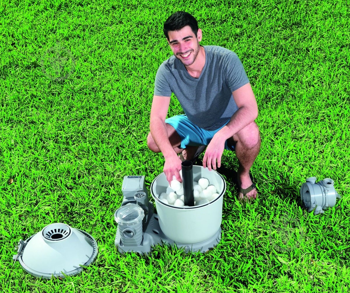 Наполнитель для песочных фильтров Bestway Flowclear Polysphere 500 г - фото 7