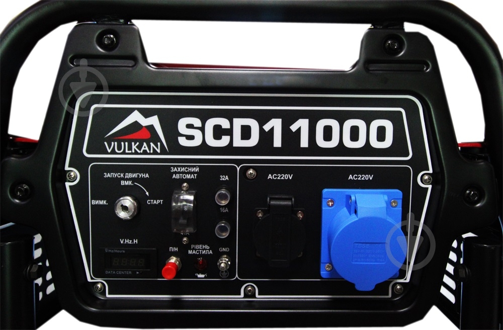 Генератор дизельный Vulkan 9 кВт / 10 кВт 220 В SC11000 - фото 3