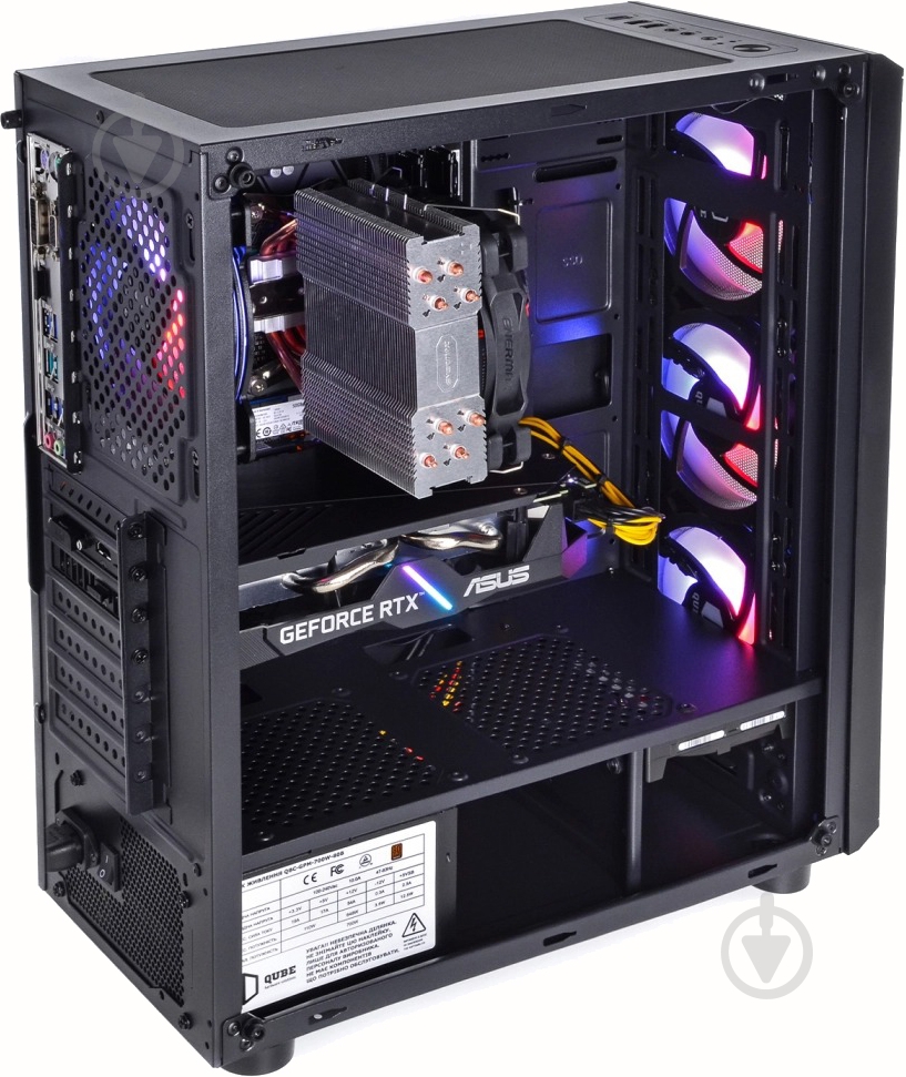 Комп'ютер персональний Artline Gaming X55 (X55v44Win) black - фото 6