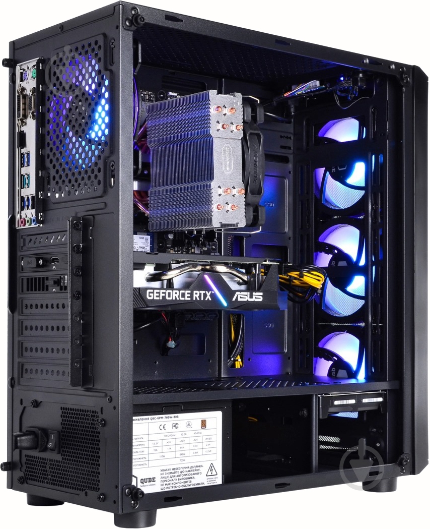 Комп'ютер персональний Artline Gaming X55 (X55v44Win) black - фото 8