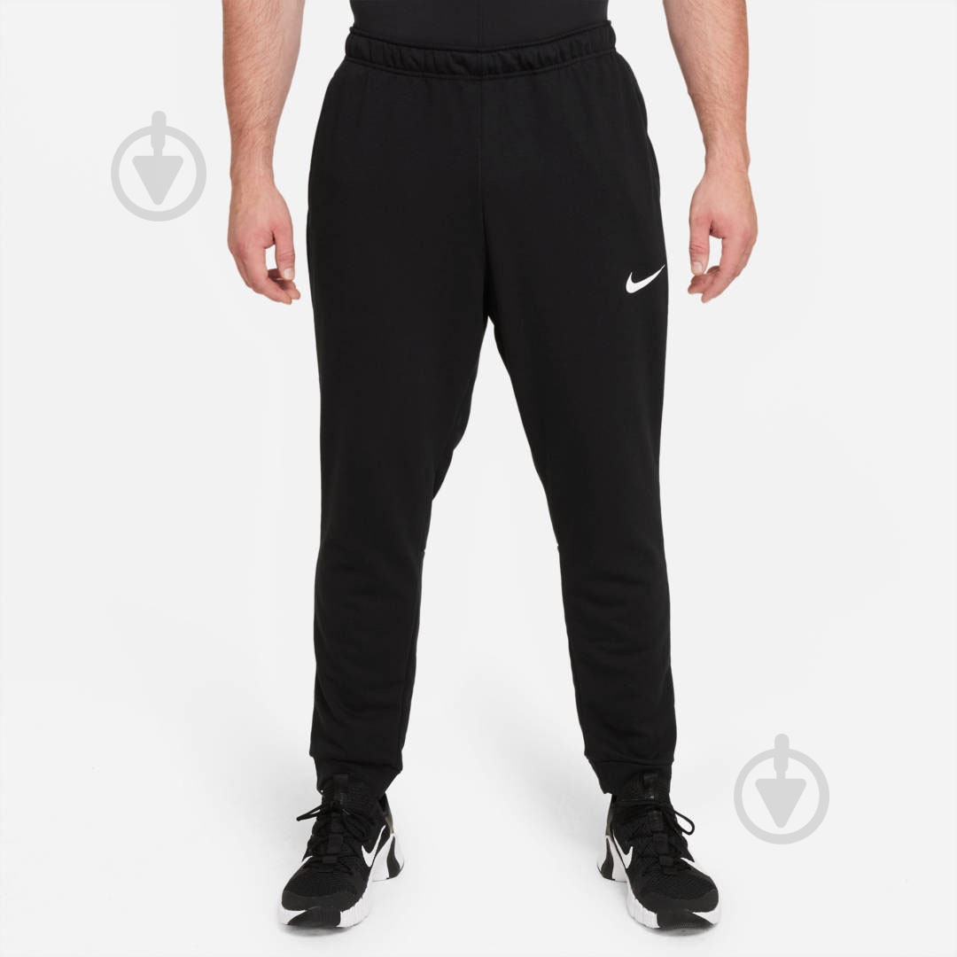 Брюки Nike M NK DF PNT TAPER FL CZ6379-010 р. L-T черный - фото 7