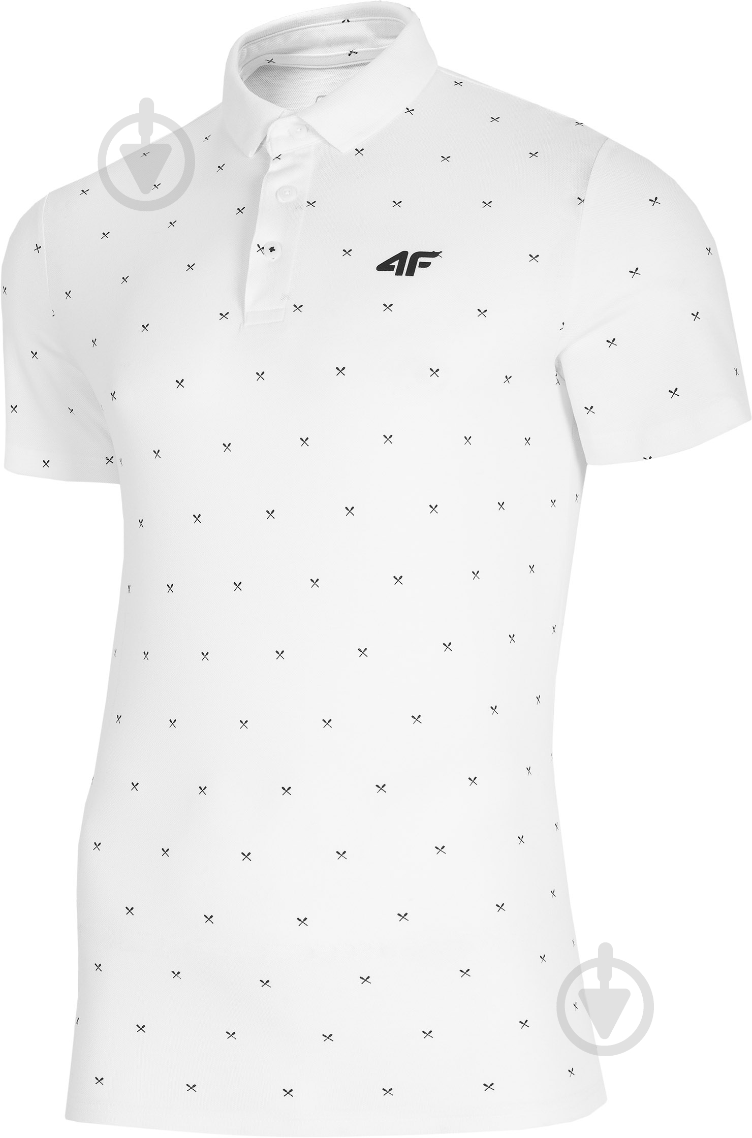 Поло 4F D4L20-TSM315-10S р.XL белый - фото 1