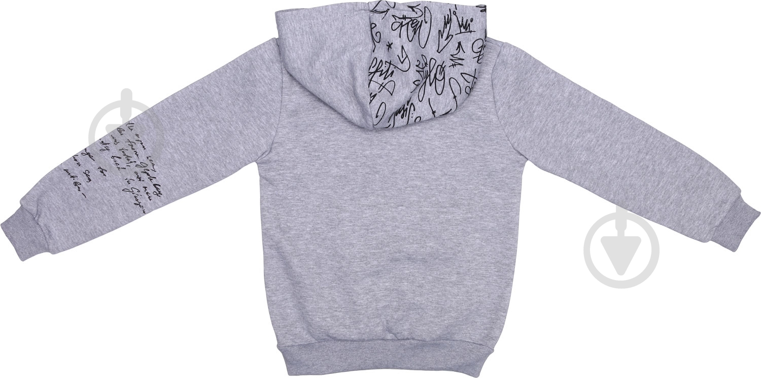 Свитшот для мальчика ALG р.128 серый 321417 - фото 3 Свитшот для мальчика ALG р.128 серый 321417 - фото 3