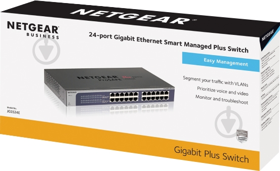 Комутатор NETGEAR JGS524V2 (JGS524-200EUS) - фото 5
