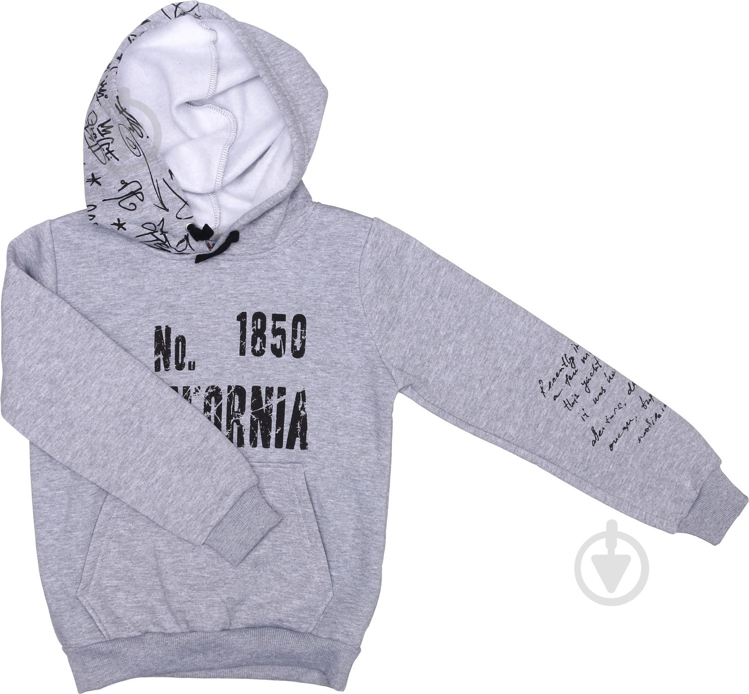 Свитшот для мальчика ALG р.134 серый 321417 - фото 1 Свитшот для мальчика ALG р.134 серый 321417 - фото 1