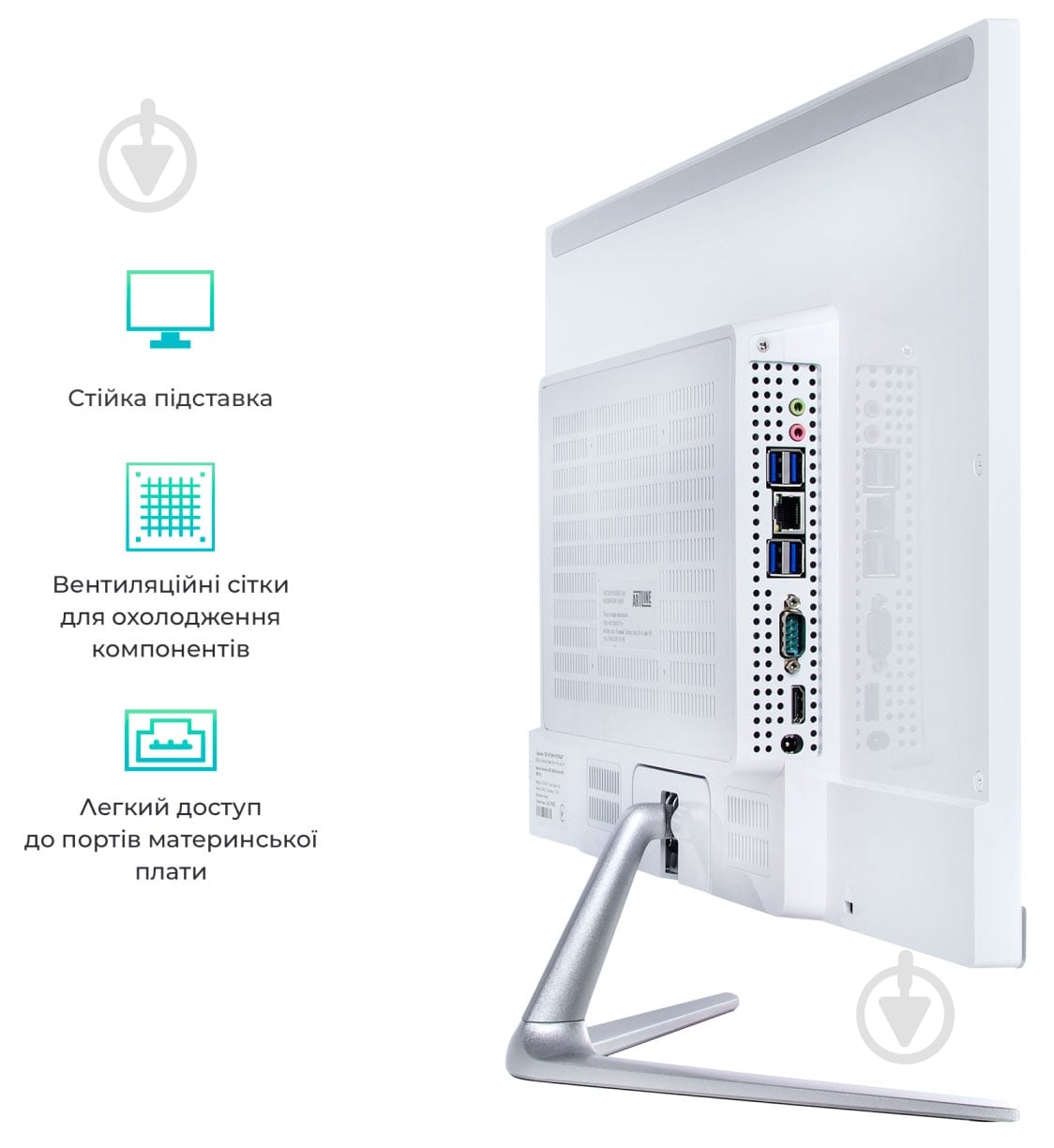 Моноблок Artline Business M62 23,8 (M62v18Win) white - фото 7 Моноблок Artline Business M62 23,8 (M62v18Win) white - фото 7