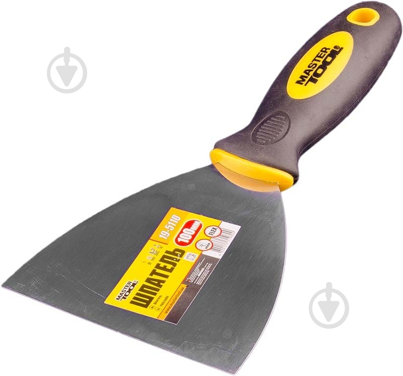 Шпатель малярный MasterTool FLEX 100 мм 19-5110 - фото 1