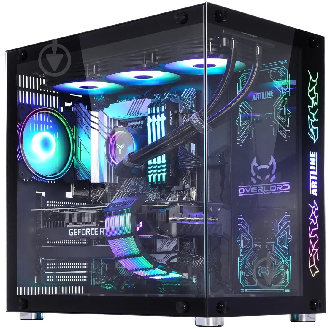 Системный блок Artline Overlord X94 (X94v69) black - фото 2
