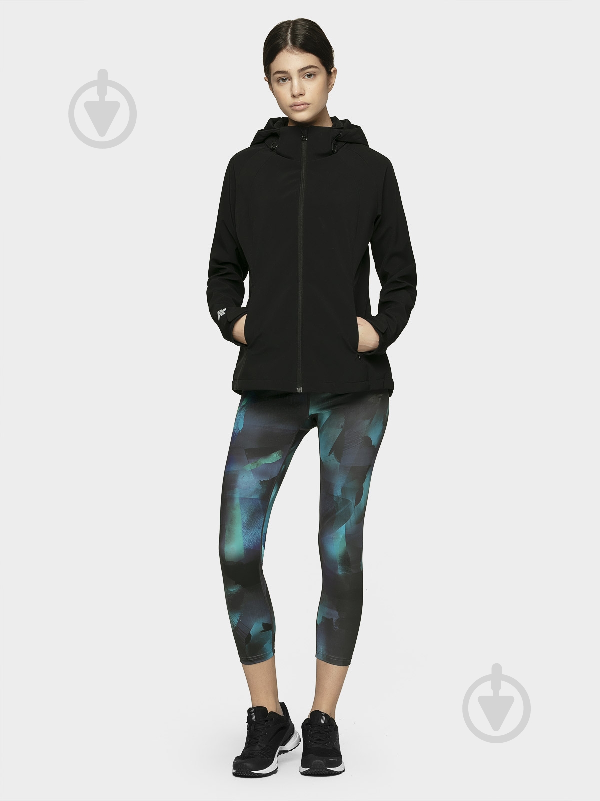 Куртка женская демисезонная 4F D4L20-SFD301-20S р.XS черная - фото 4 Куртка женская демисезонная 4F D4L20-SFD301-20S р.XS черная - фото 4