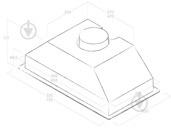 Вытяжка Elica ERA C IX/A/52 - фото 8