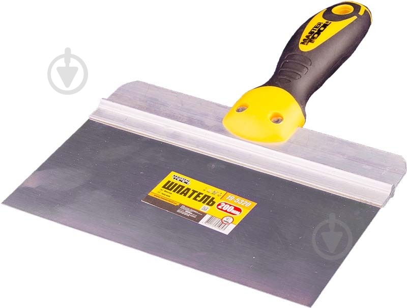 Шпатель малярный MasterTool AL-PROFI 200х85 мм 19-5320 - фото 1