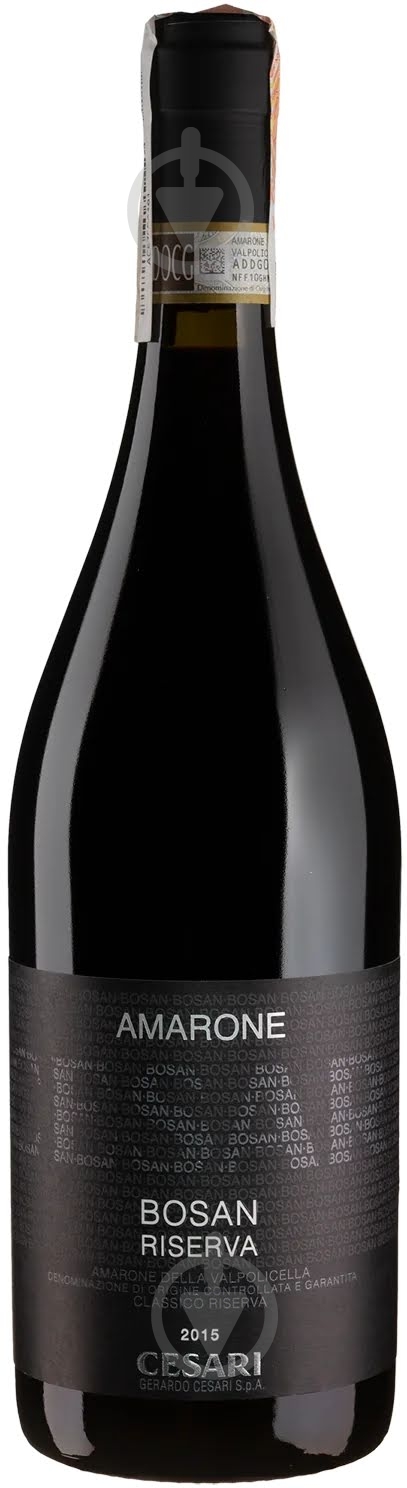 Вино Cesari Amarone della Valpolicella Classico Riserva Bosan 2015 - dry 0,75 л - фото 1
