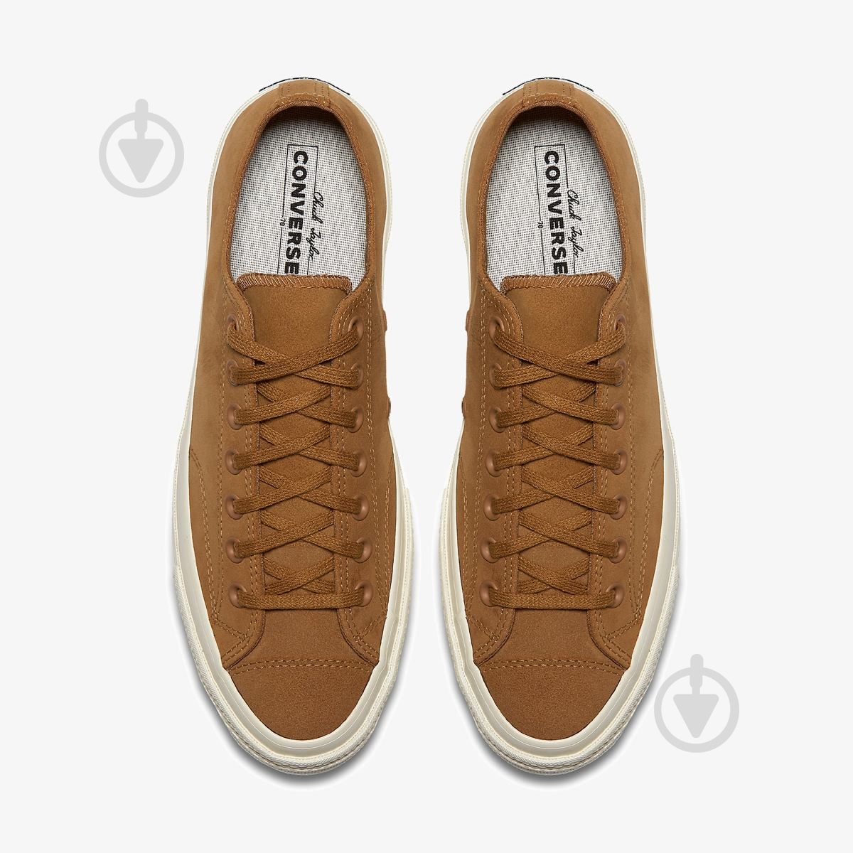 Кеди Converse CHUCK 70 OX 161451C р.44 коричневий - фото 4 Кеди Converse CHUCK 70 OX 161451C р.44 коричневий - фото 4