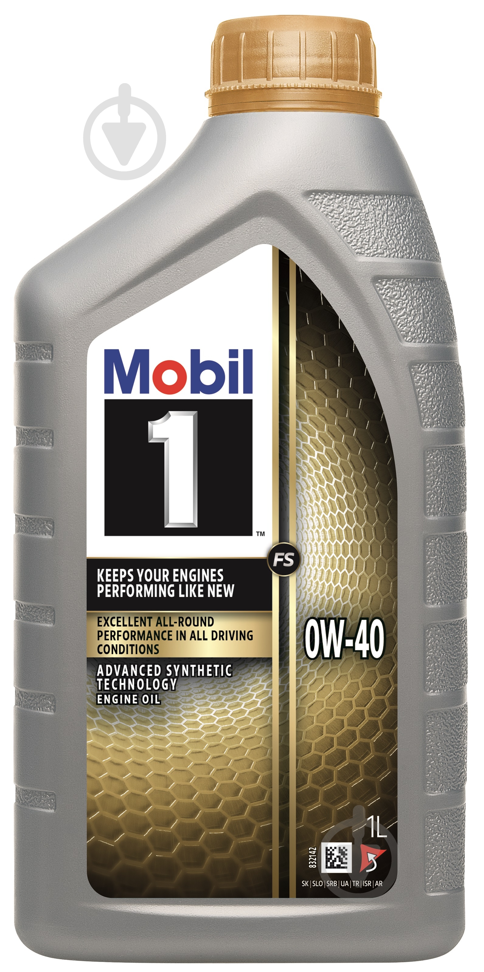 ᐉ Моторна олива синтетична Mobil 1 FS 0W-40 1 л (MB 0W40 M1 1L