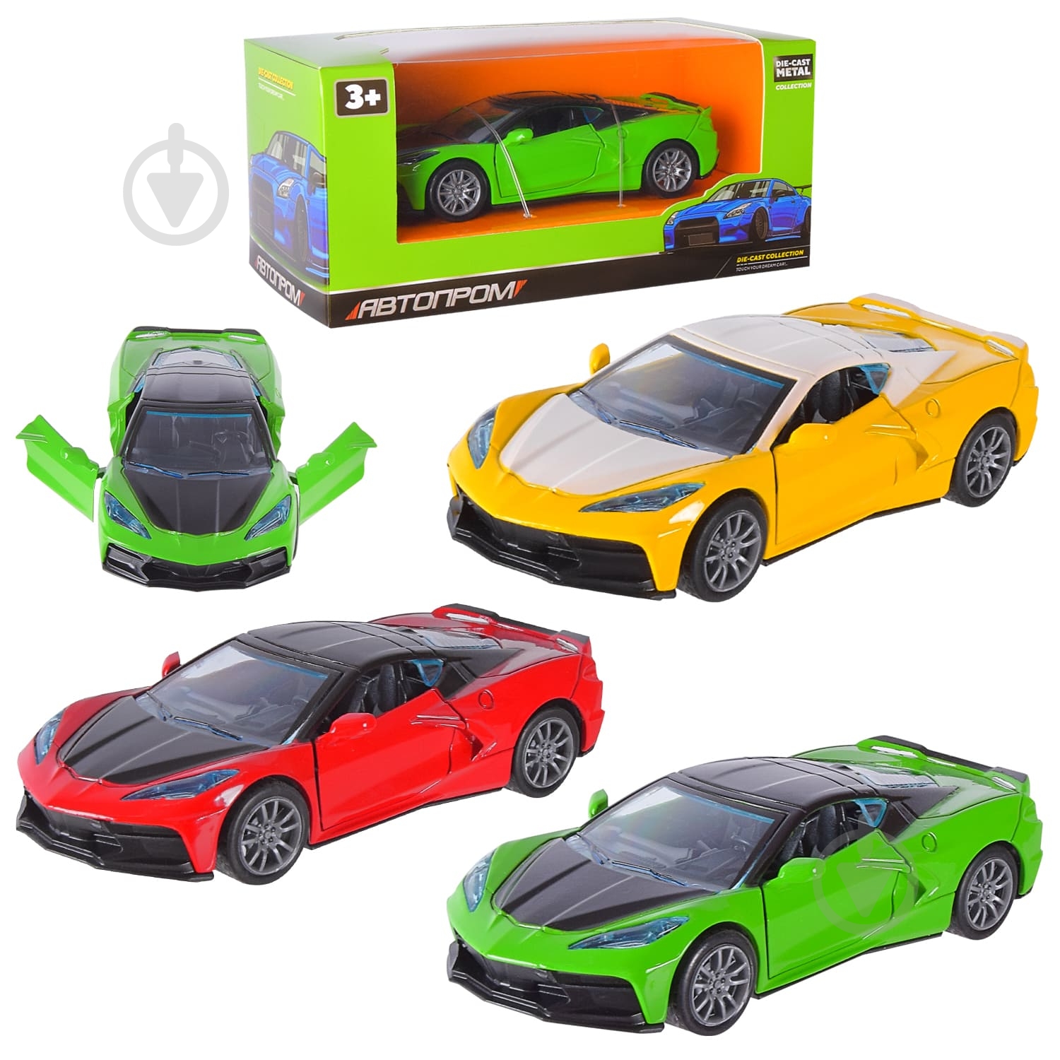 Машинка Автопром 1:32 AP74180 - фото 1