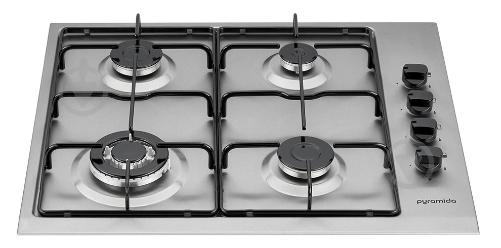 Варочная поверхность газовая Pyramida PSX 643 IX - фото 2